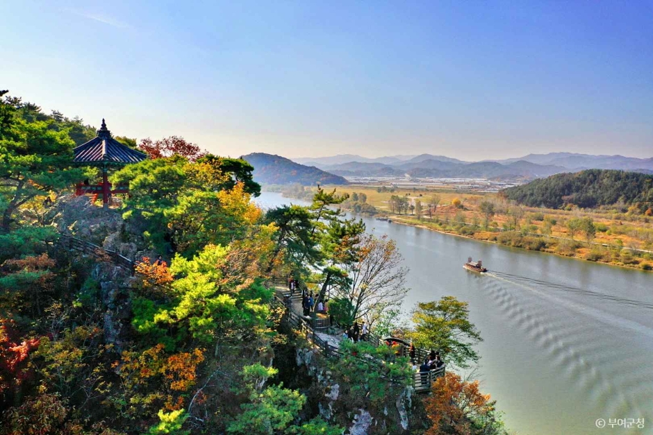 백화정과 낙화암·백마강 자료사진